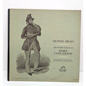 Dennis Brain Richard Strauss Horn Concertos Angel Records 35496